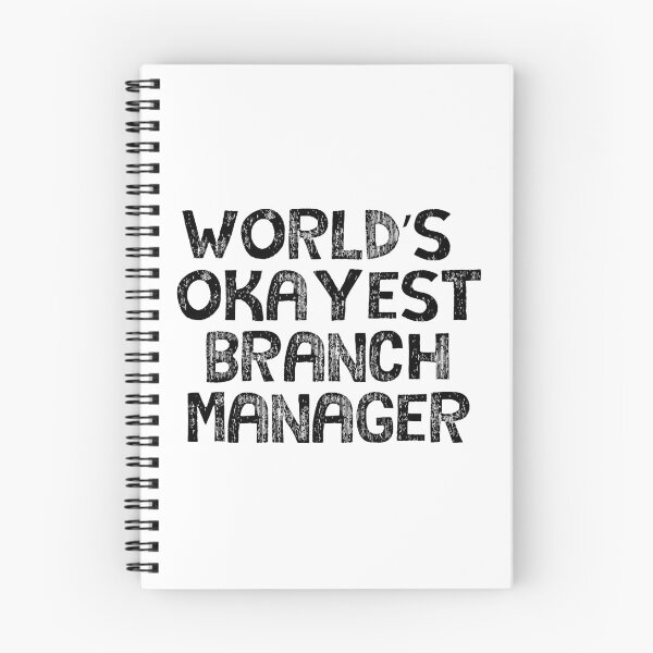 Item preview, World's Okayest Branch Manager designed and sold by artworkbyevie1.