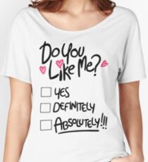 Mabel: do you like me Women's Relaxed Fit T-Shirt