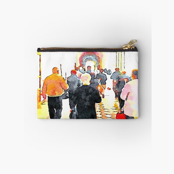 Item preview, Istituto Emiliani: people walk in the corridor designed and sold by Giuseppe Cocco.