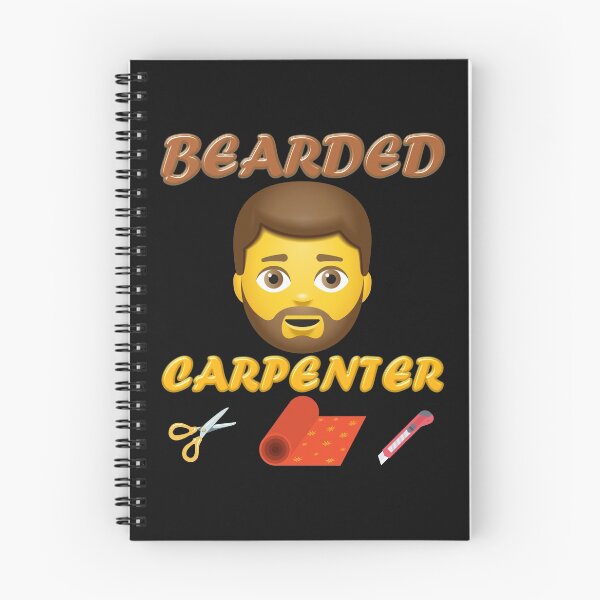Item preview, Bearded carpenter, carpenter, beard, woodworker, bearded, bearded carpenter bearded carpenter, dads, funny mens beard, mustache lovers, saw, tools, woodwork, designed and sold by bimmer325.