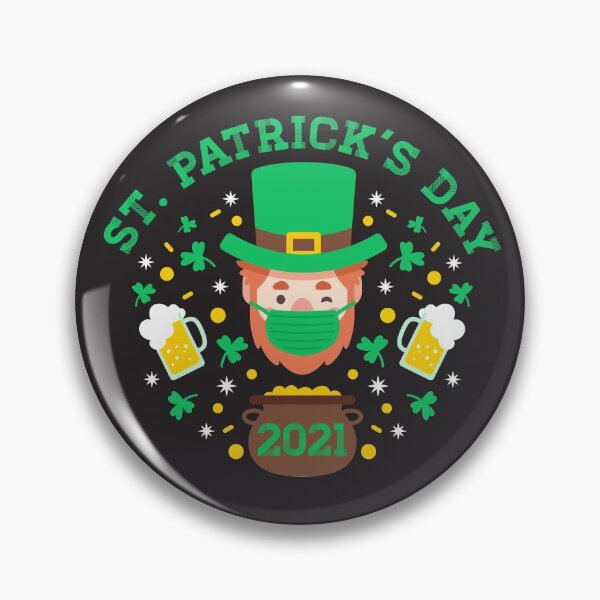 Item preview, Funny Leprechaun Wearing Mask 2021 St. Patrick's Day Costume designed and sold by gkao.