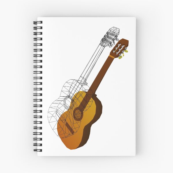 Item preview, Guitar wireframe designed and sold by cloakatak.