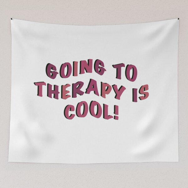 Item preview, Going To Therapy Is Cool designed and sold by Tara Collins.