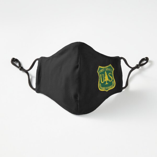 U.S. Forest Service Logo (Grunge Style) Fitted 3-Layer
