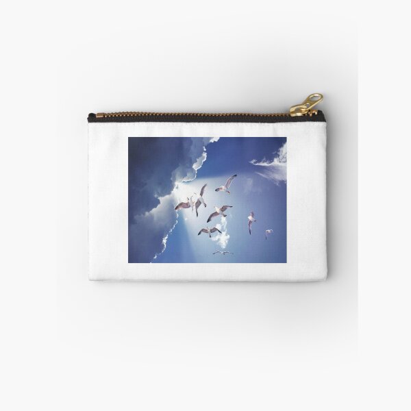 Item preview, Flying seagulls in the blue sky designed and sold by mgconseils.