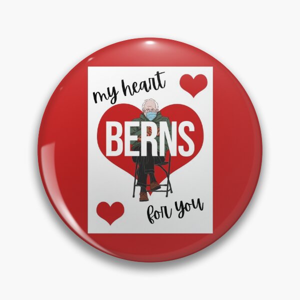 Item preview, My Heart Berns For You, Bernie Sanders designed and sold by SoLarghi.