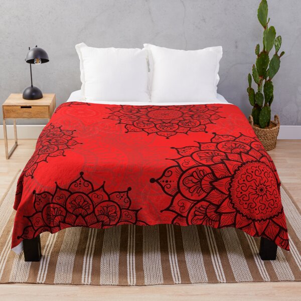 Item preview, Red Mandala Pattern designed and sold by Jennykies.