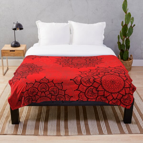 Item preview, Red Mandala Pattern designed and sold by Jennykies.
