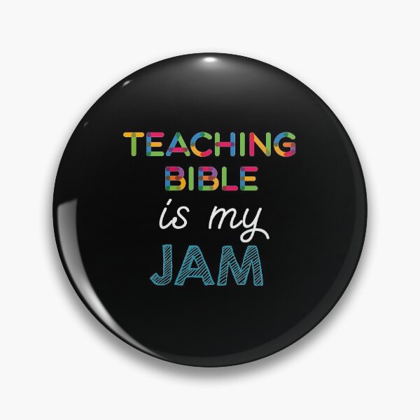 Item preview, Teaching Bible is my Jam. Funny Teaching Bible Design designed and sold by Custom365.