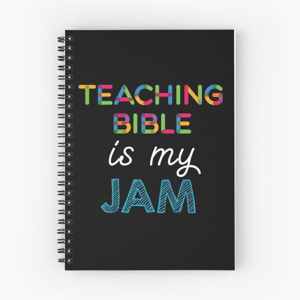Item preview, Teaching Bible is my Jam. Funny Teaching Bible Design designed and sold by Custom365.