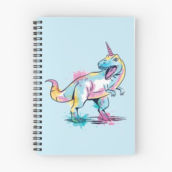 Item preview, Unicorsaurus - Rainbow Unicorn T-Rex in Watercolor designed and sold by Ransyn Art.