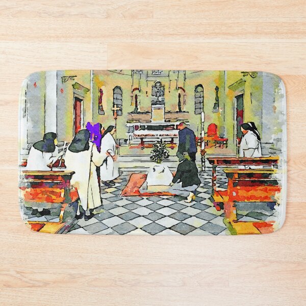 Item preview, Istituto Emiliani: nuns in church designed and sold by Giuseppe Cocco.