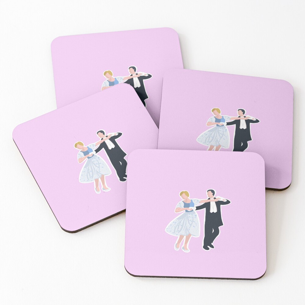 Item preview, Coasters (Set of 4) designed and sold by bookishwhimsy.