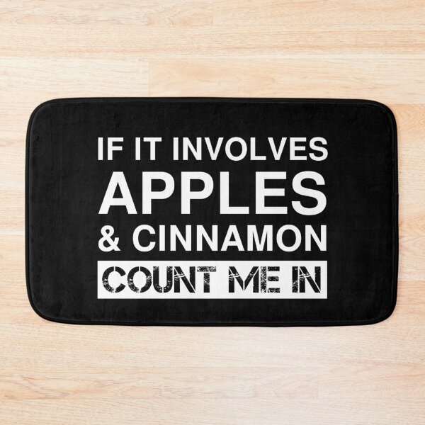 Item preview, Funny Apples And Cinnamon Lover Apple Candy designed and sold by Creekman Designs.