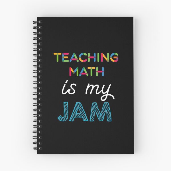 Item preview, Teaching Math is my Jam. Funny Teaching Math Design designed and sold by Custom365.