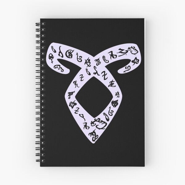 Artikelvorschau, Angelic Runes Lavender auf Schwarz entworfen und verkauft von Avicanfly.