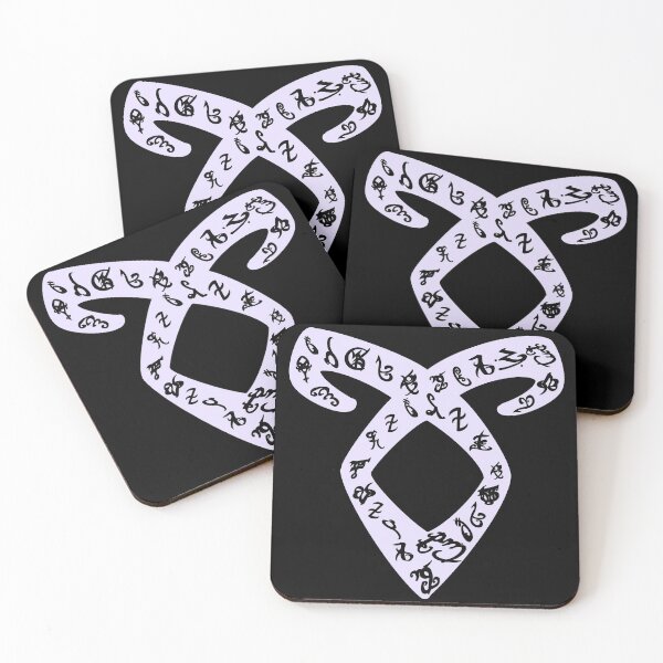 Item preview, Angelic Runes Lavender on Black designed and sold by Avicanfly.