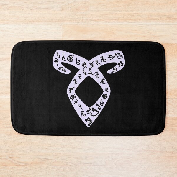 Item preview, Angelic Runes Lavender on Black designed and sold by Avicanfly.