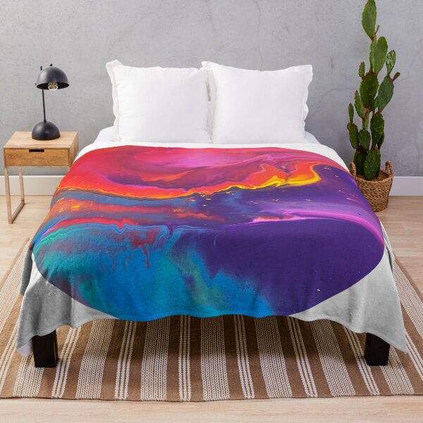 Item preview, Movere Planet - round acrylic pouring designed and sold by atakji.
