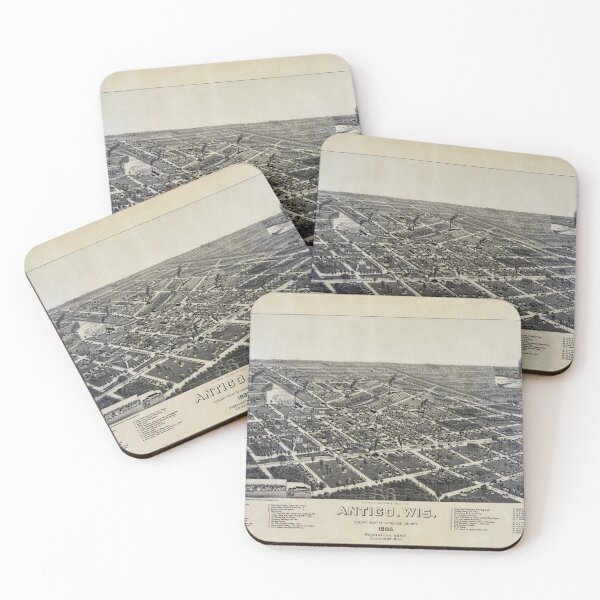 Item preview, Antigo, Wisconsin (1886) designed and sold by allhistory.