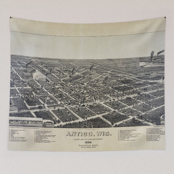 Item preview, Antigo, Wisconsin (1886) designed and sold by allhistory.