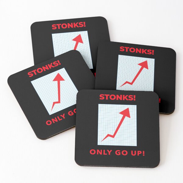 Item preview, Stonks Only Go Up - Wallstreetbets designed and sold by findot.