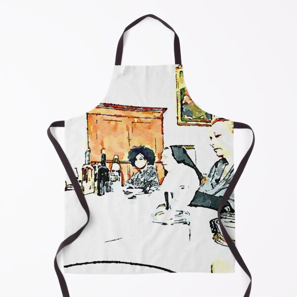 Item preview, Istituto Emiliani: two nuns and two girls at the table for lunch designed and sold by Giuseppe Cocco.