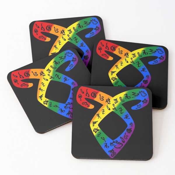 Item preview, Angelic Runes Pride on Black designed and sold by Avicanfly.