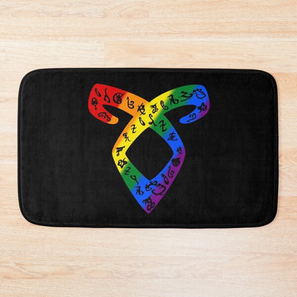 Item preview, Angelic Runes Pride on Black designed and sold by Avicanfly.