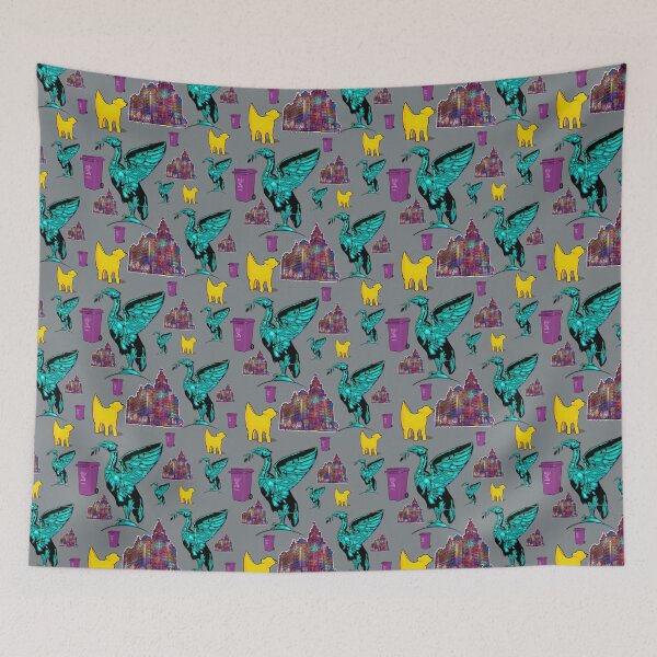 Item preview, Liverpool icon pop art  mashup pattern  designed and sold by Shelmodine79.