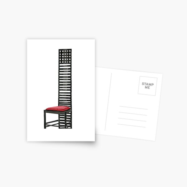 Item preview, The Hill House Chair - Watercolor painting  designed and sold by Eugenia Alvarez.