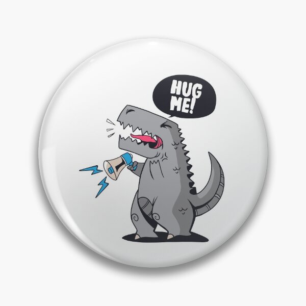 Item preview, T-Rex Dinosaur Couple Hug Me Valentines Day Funny Girls Boys T-Shirt designed and sold by TheFlipRepublic.