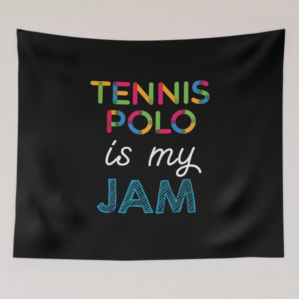 Artikelvorschau, Tennis Polo ist mein Jam. Lustiges Tennis Polo Design entworfen und verkauft von Custom365.