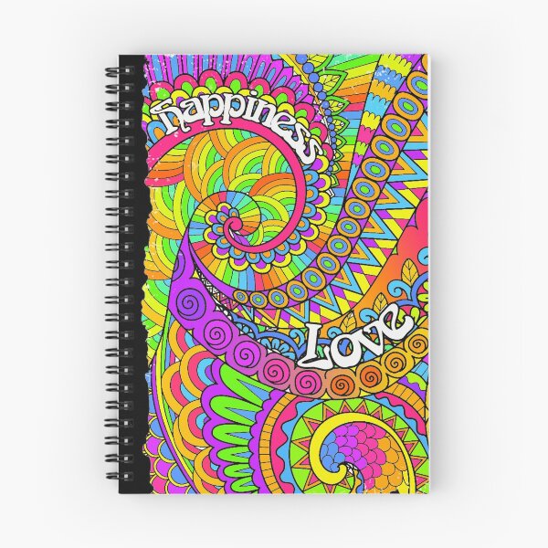 Item preview, Psychedelic Trippy Colorful Hippy Art designed and sold by Alondra.