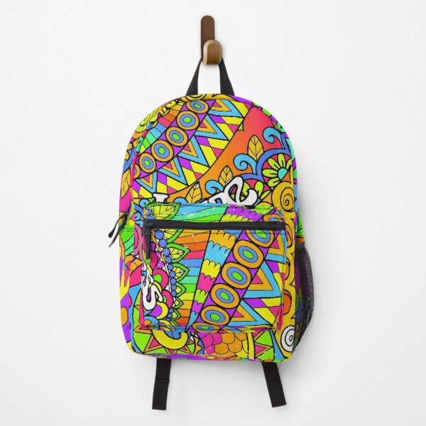 Artikelvorschau, Psychedelic Trippy Bunte Hippie-Kunst entworfen und verkauft von Alondra.