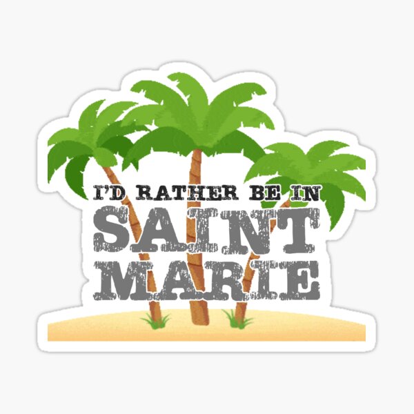 Saint Marie BBC Tod im Paradies Sticker