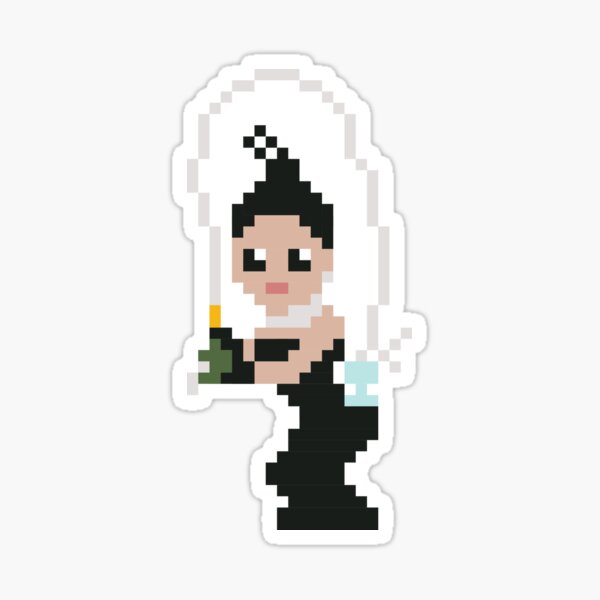 Kim K breaking the internet Sticker