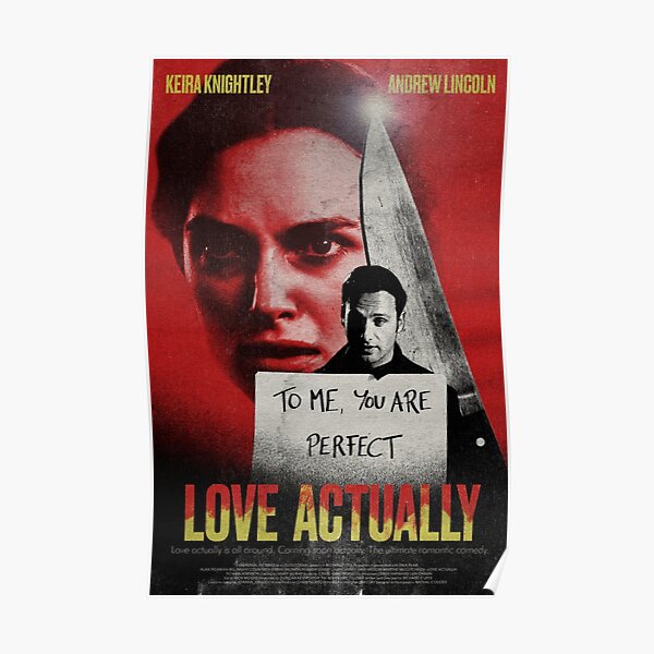 LOVE ACTUALLY (JULIET+MARC) BLOODY HARDCORE Poster