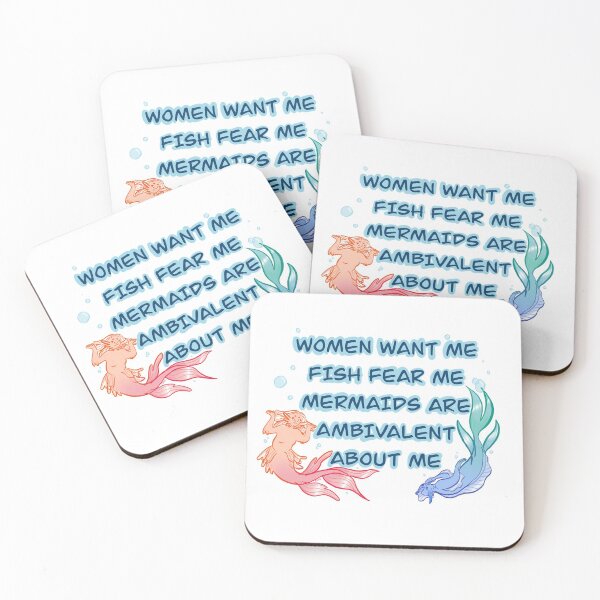 Item preview, Women want me, fish fear me, mermaids are... ambivalent about me designed and sold by cecilarts.