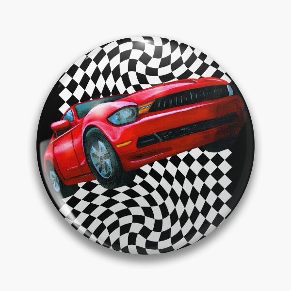Item preview, Red Car Victory Lap designed and sold by Melissa J Barrett.