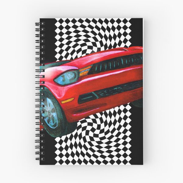 Item preview, Red Car Victory Lap designed and sold by Melissa J Barrett.