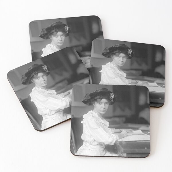 Item preview, Alice Paul Writing At A Desk - 1915 designed and sold by warishellstore.