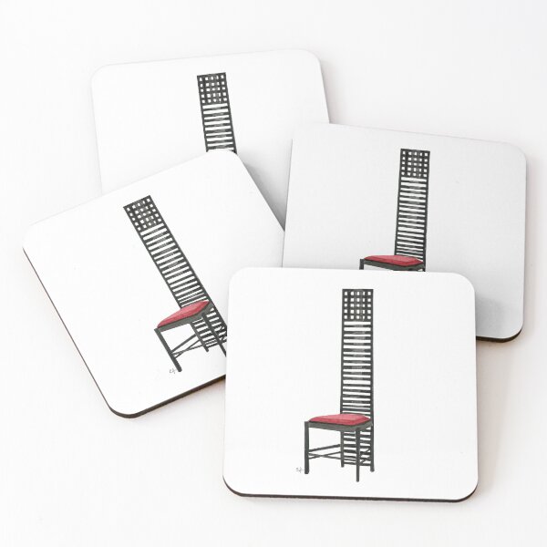 Item preview, The Hill House Chair - Watercolor painting  designed and sold by Eugenia Alvarez.