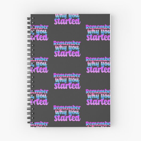 Item preview, Remember Why You Started - Purple designed and sold by Chubuter.