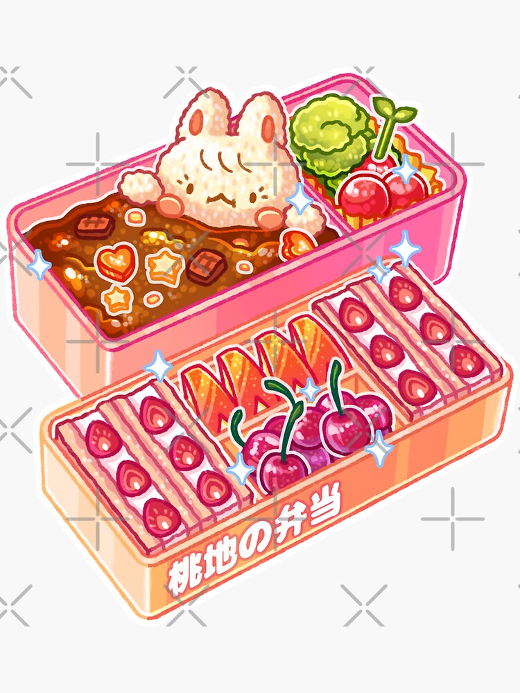 Bento Box Kawaii stickers