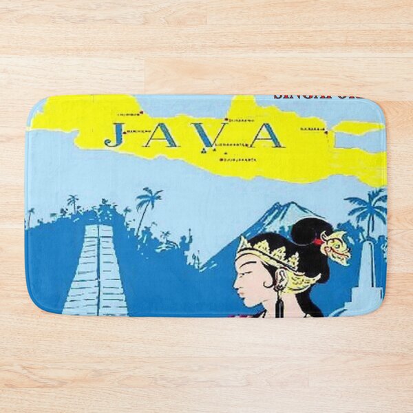 Item preview, JAVA : Vintage Western Pacific Travel and Tourism Print  designed and sold by posterbobs.
