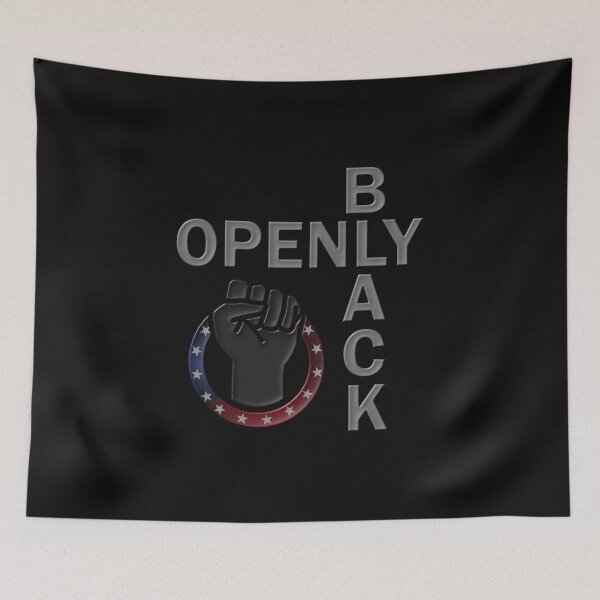 Item preview, Openly black, Fist, black lives matter, Red and blue, black and proud, openly black and proud, openlyblack, black, openly, openly black openly black openly black,  designed and sold by bimmer325.