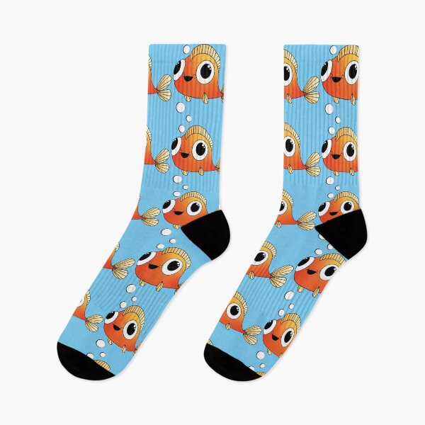 Item preview, Cute and Derpy Goldfish designed and sold by ACreativeFish.