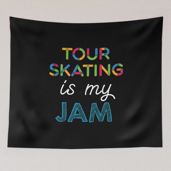 Artikelvorschau, Tour Skating ist mein Jam. Lustiges Tour-Skating-Design entworfen und verkauft von Custom365.
