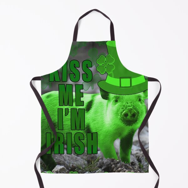 Item preview, Kiss me I'm Irish Pig designed and sold by Crystalsgraphix.